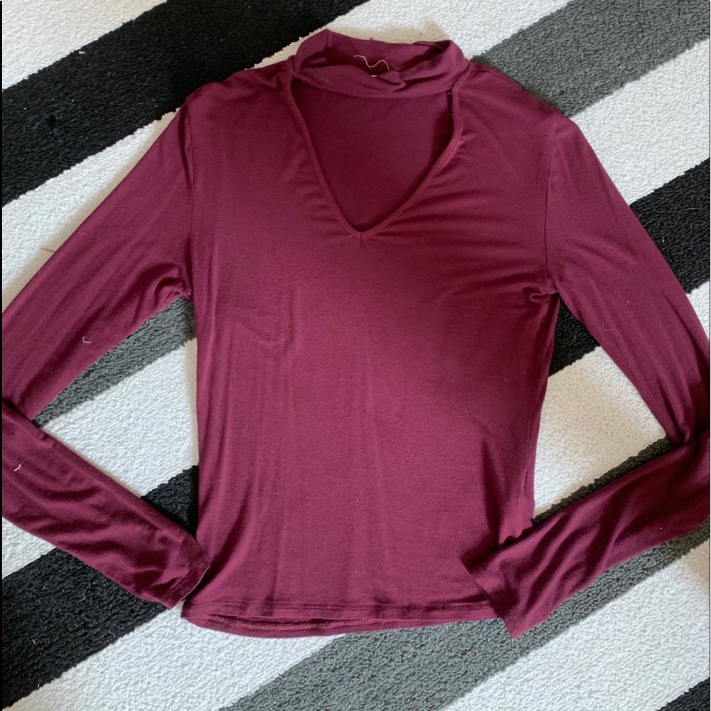 Maroon long sleeve